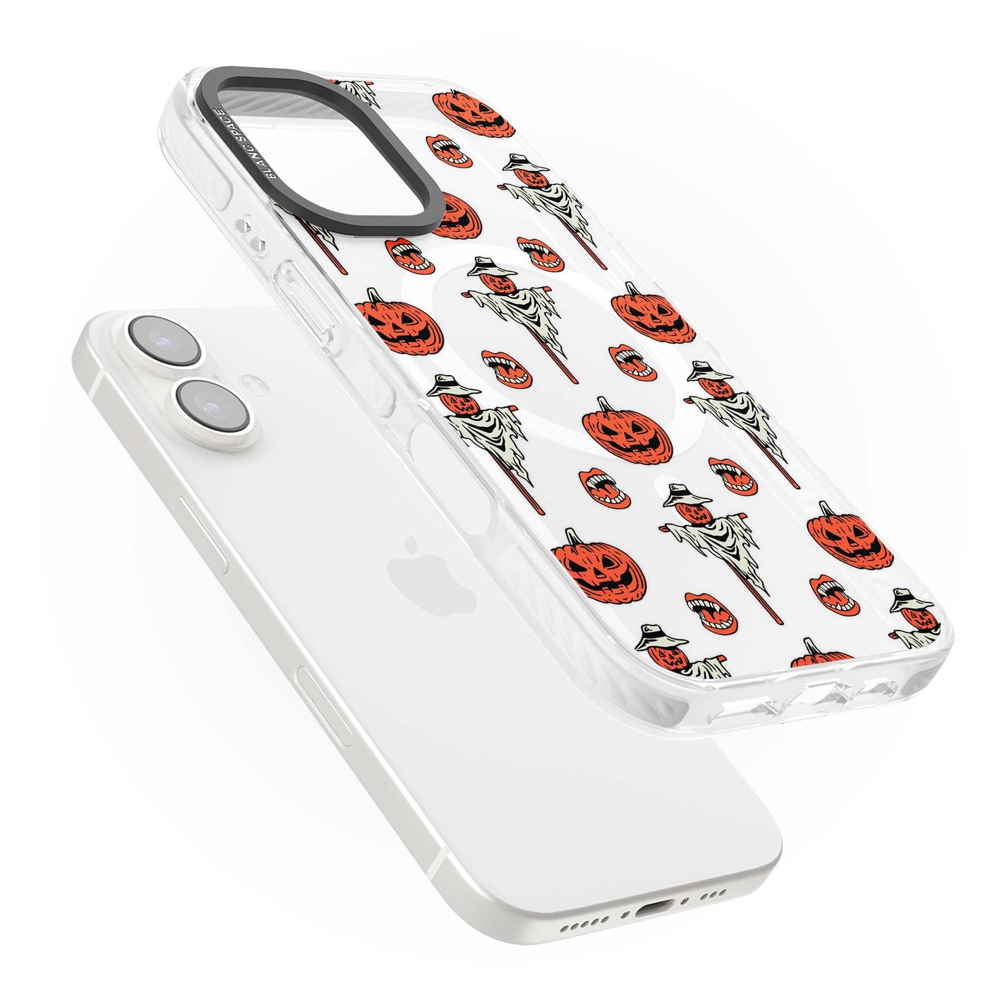 Retro Red Pumpkins & Scarecrows