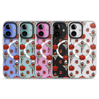 Retro Red Pumpkins & Scarecrows