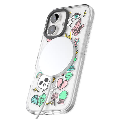 Autocollant introverti