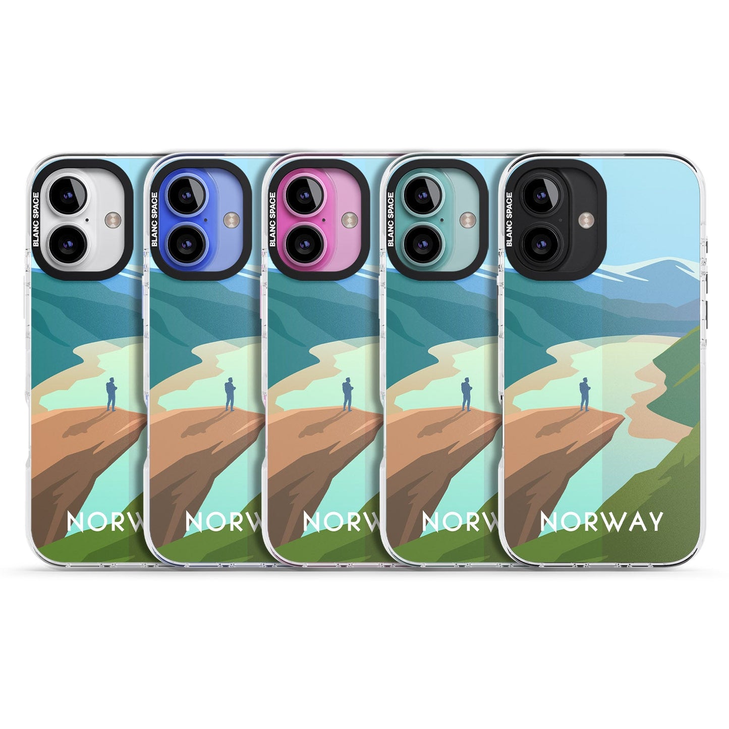 Vintage Travel Poster Norway