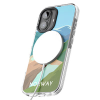 Vintage Travel Poster Norway