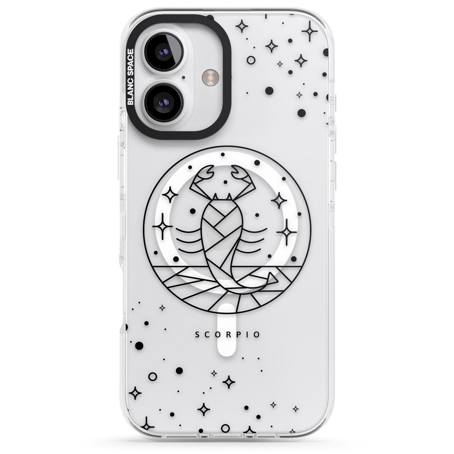 Emblème du Scorpion - Design Cosmique