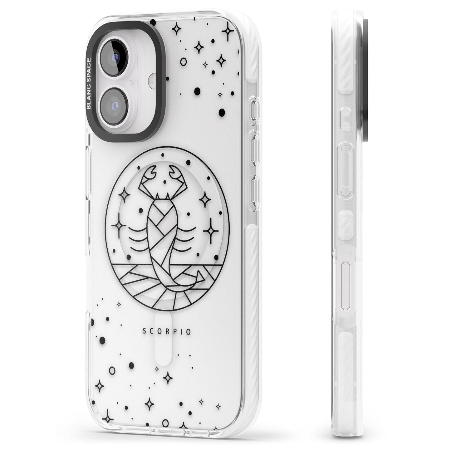 Emblème du Scorpion - Design Cosmique