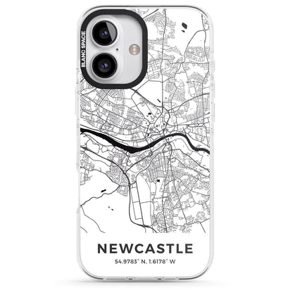 Stadtplan von Newcastle