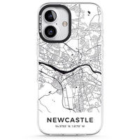 Stadtplan von Newcastle