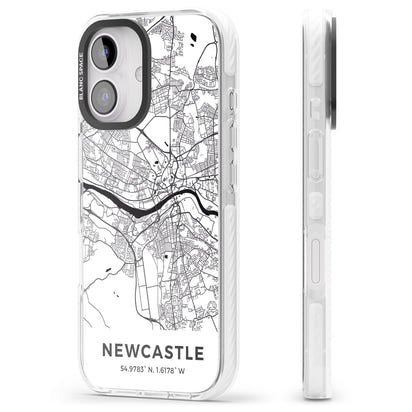 Stadtplan von Newcastle