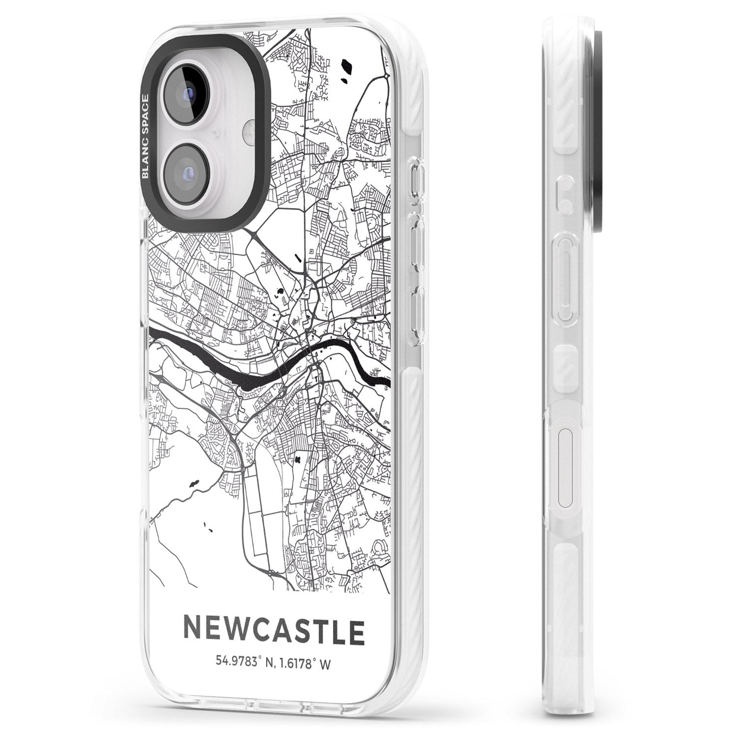 Stadtplan von Newcastle