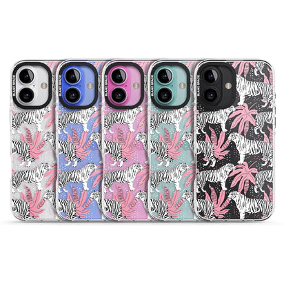 Rosa-weiße tropische Tiger