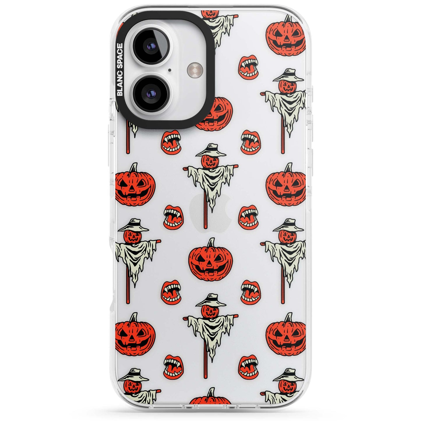 Retro Red Pumpkins & Scarecrows