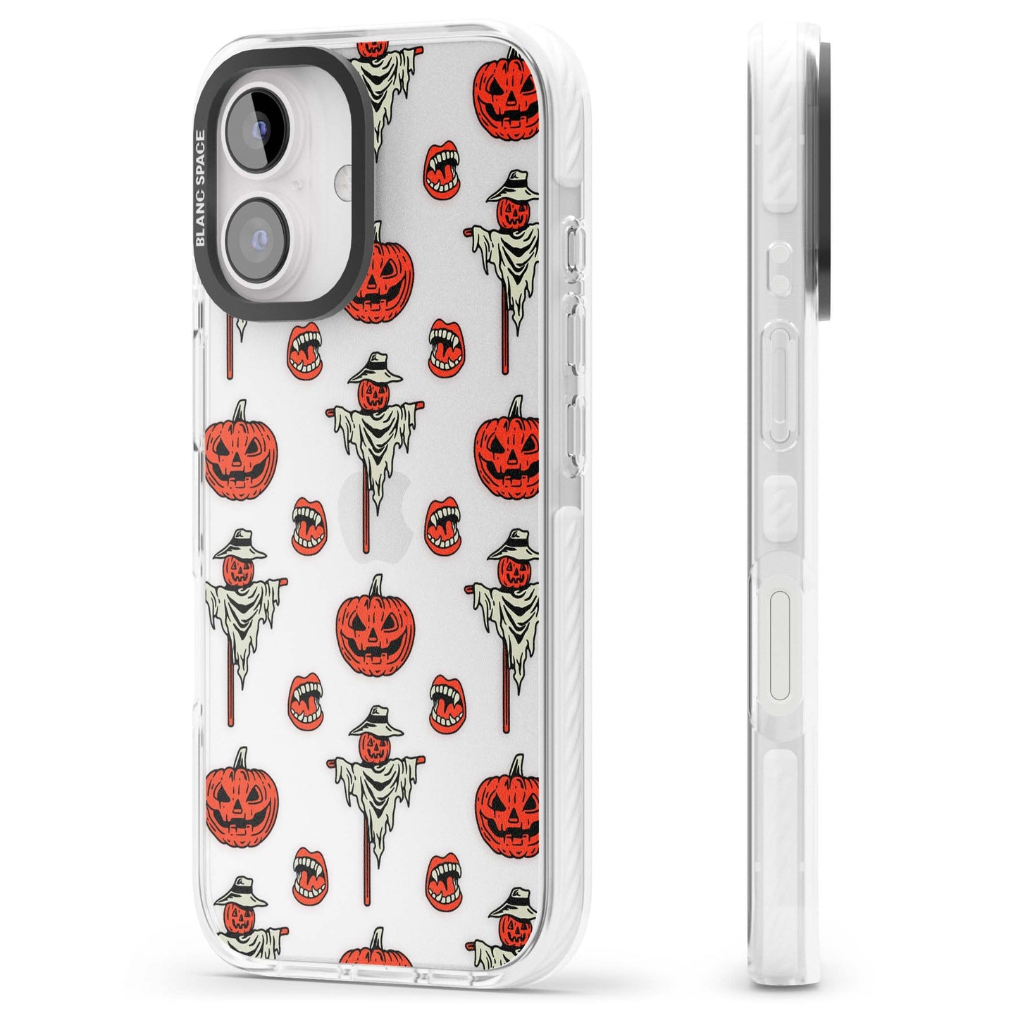 Retro Red Pumpkins & Scarecrows