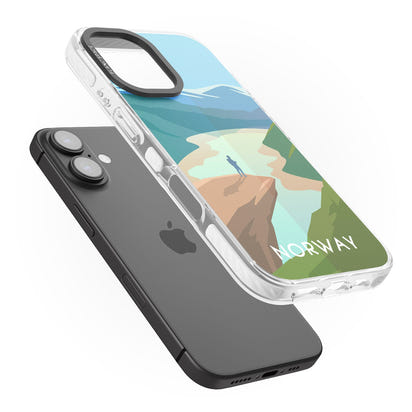 Vintage Travel Poster Norway