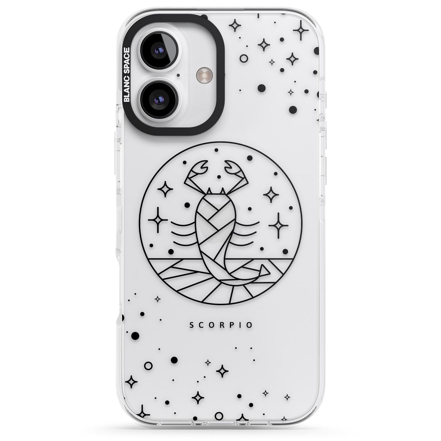 Emblème du Scorpion - Design Cosmique