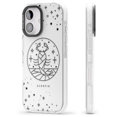 Emblème du Scorpion - Design Cosmique