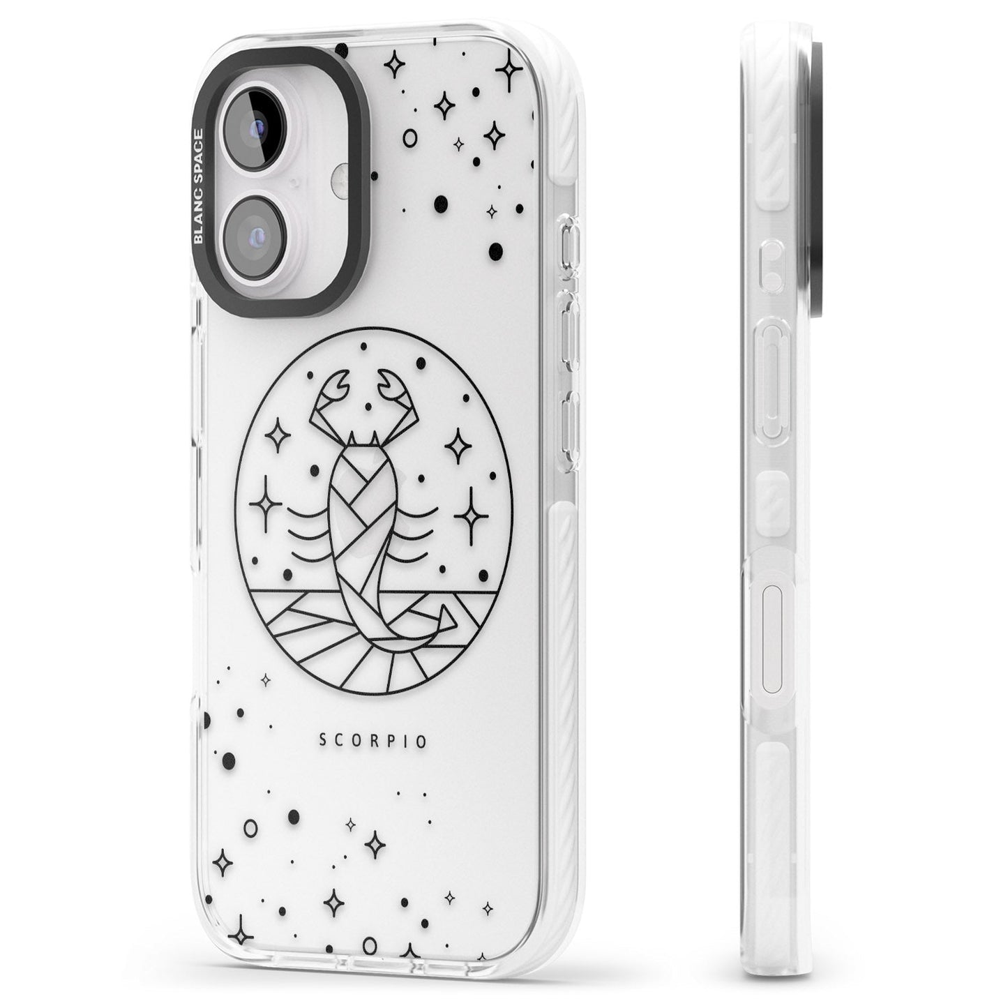 Emblème du Scorpion - Design Cosmique