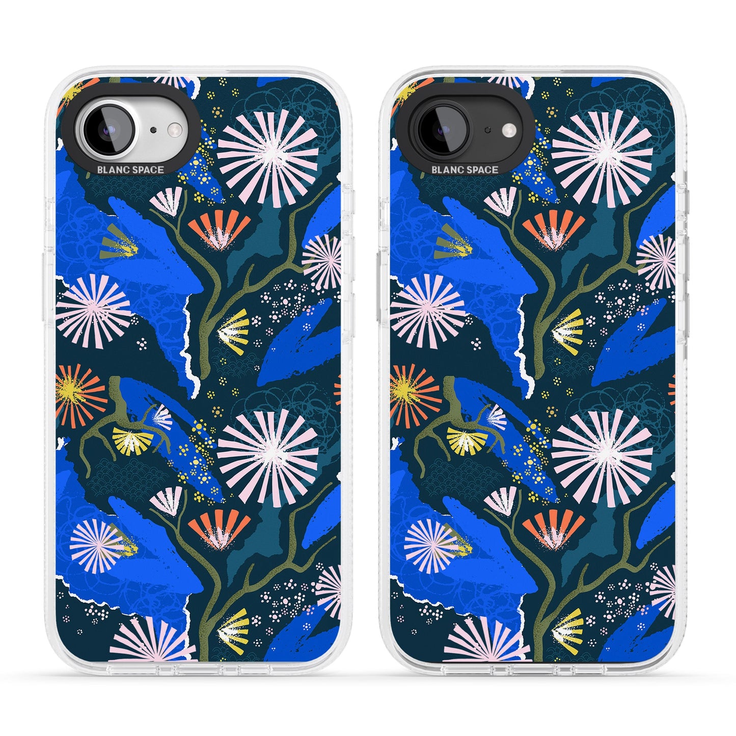 Dark Botanicals Abstract Pattern