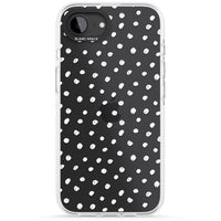 Messy White Dot Pattern