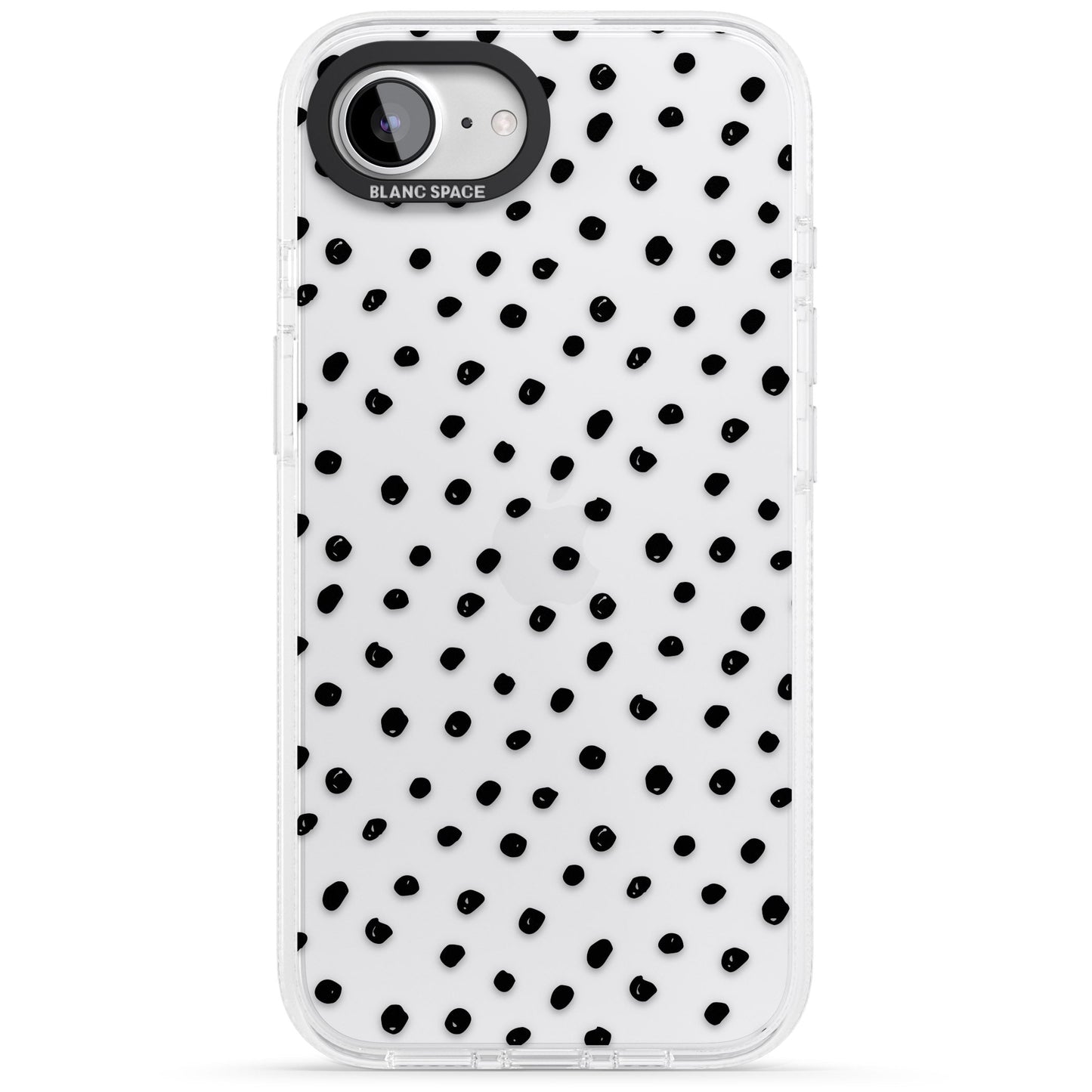 Messy Black Dot Pattern