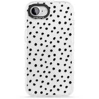 Messy Black Dot Pattern