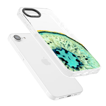 Géode turquoise en cristal