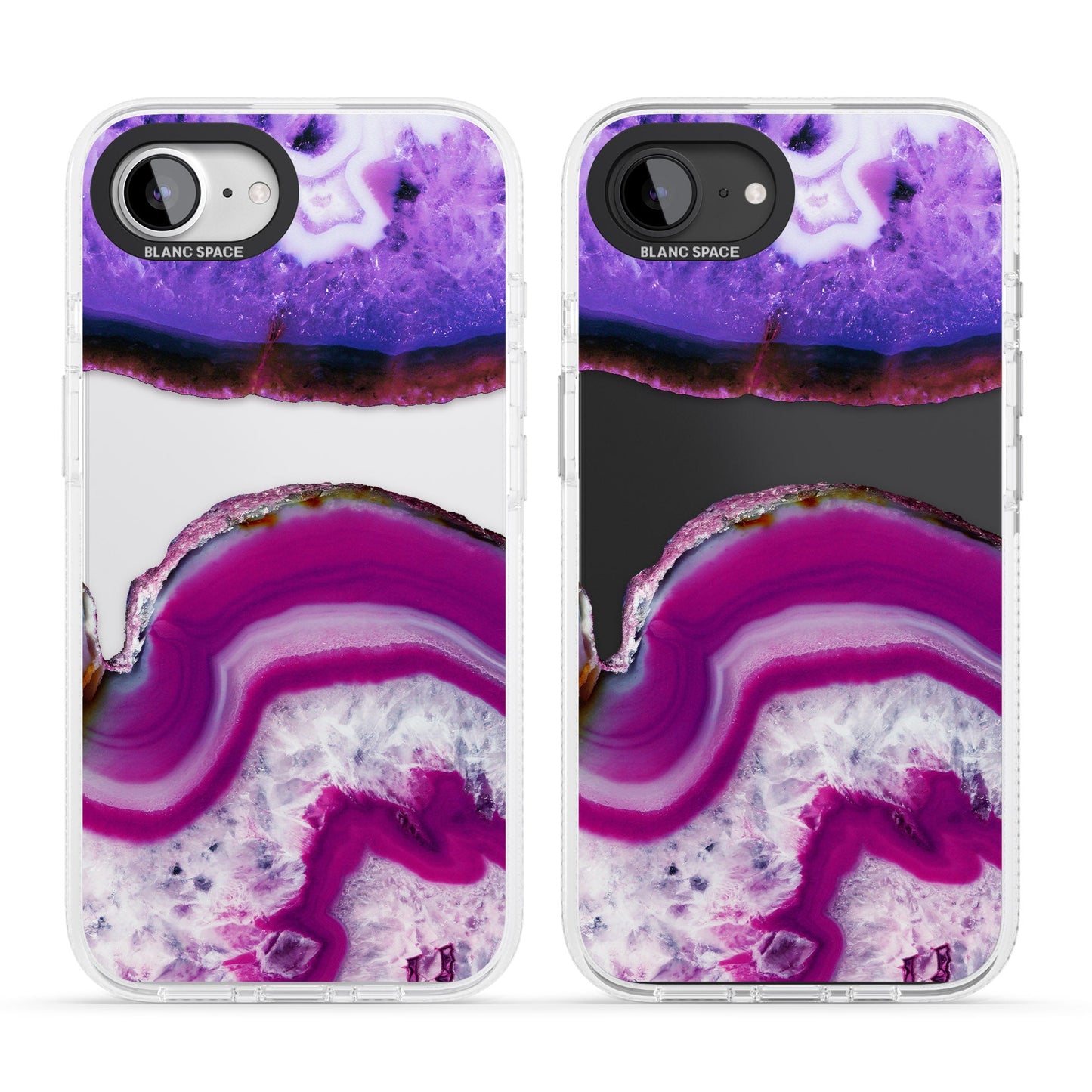 Tranche de cristal d'améthyste