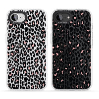 Rosa Leopardenmuster