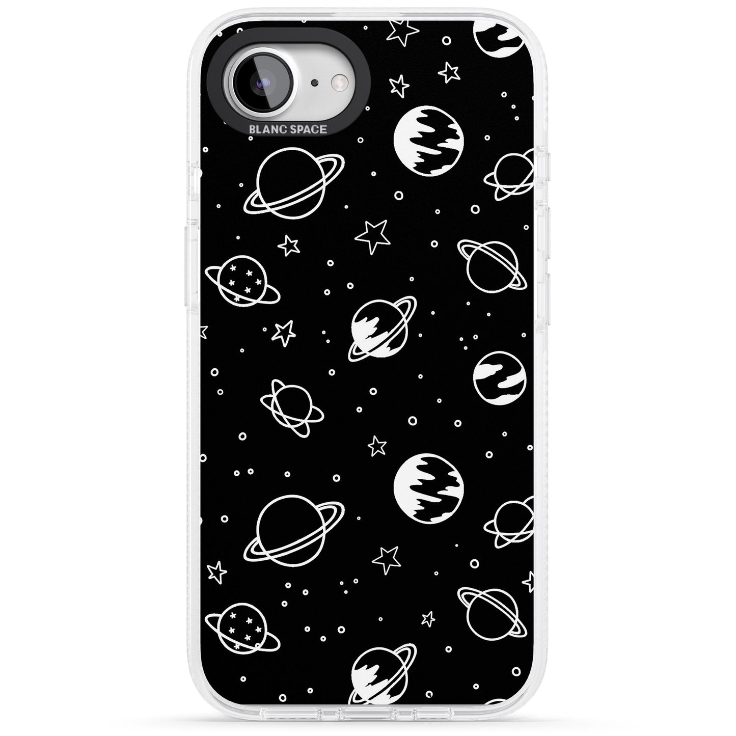 Cosmic Sketch White Black