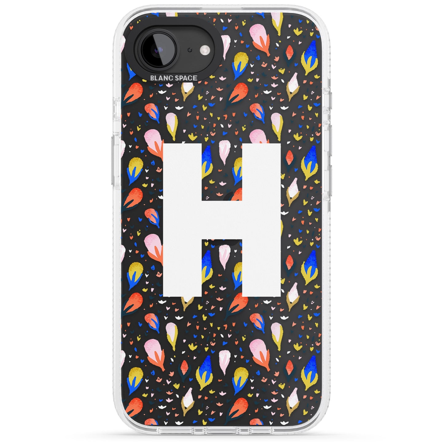 Personalised Abstract Floral Initial