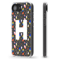 Personalised Abstract Floral Initial