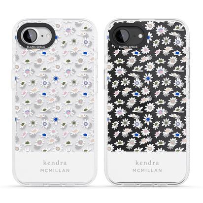 Personalised Grey & White Daisies