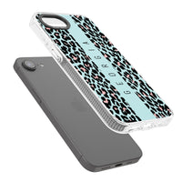 Léopard bleu personnalisé