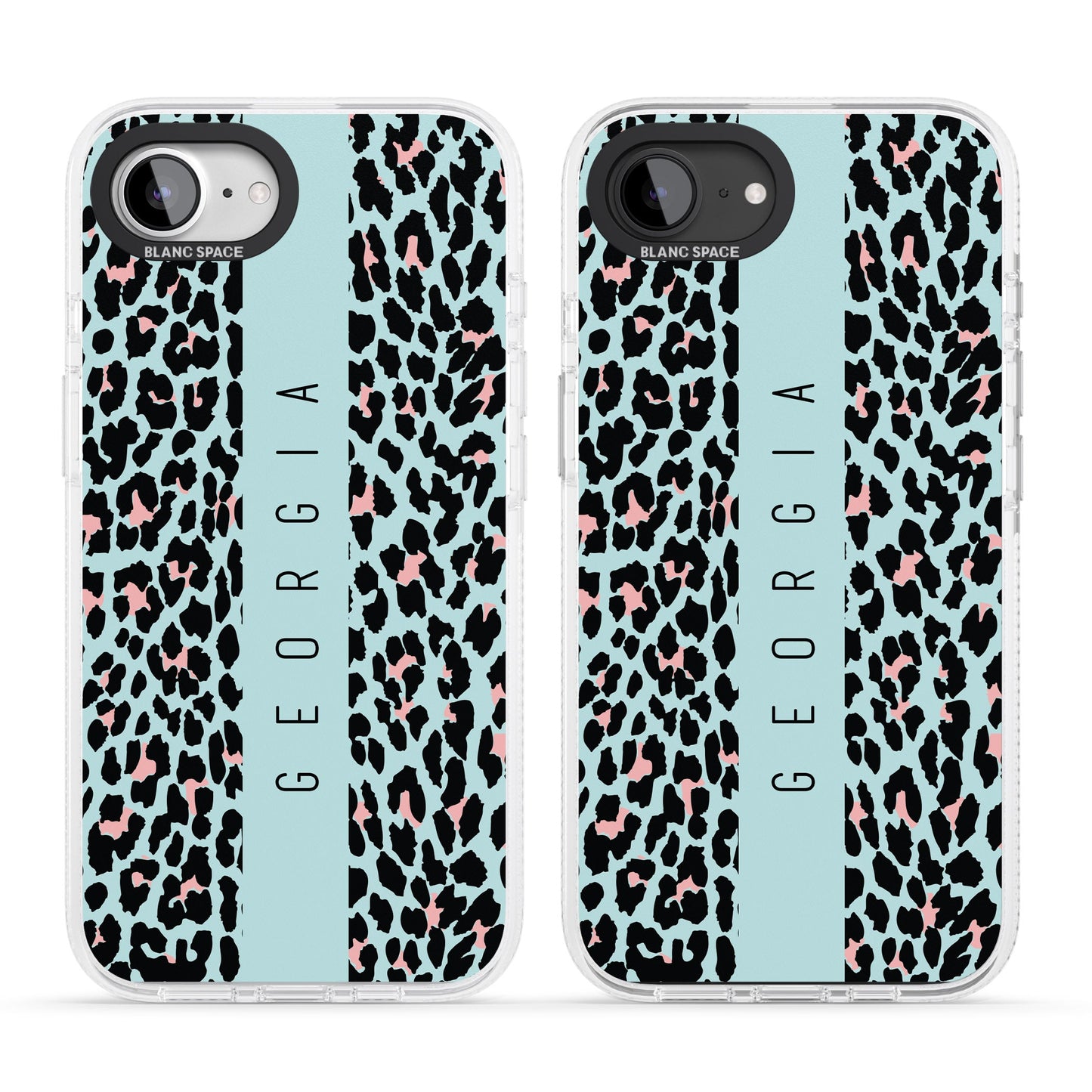 Léopard bleu personnalisé