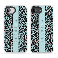 Léopard bleu personnalisé