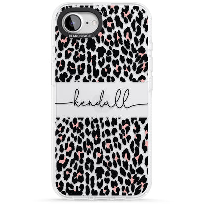 Personalised Cursive Leopard Spots
