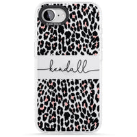 Personalised Cursive Leopard Spots
