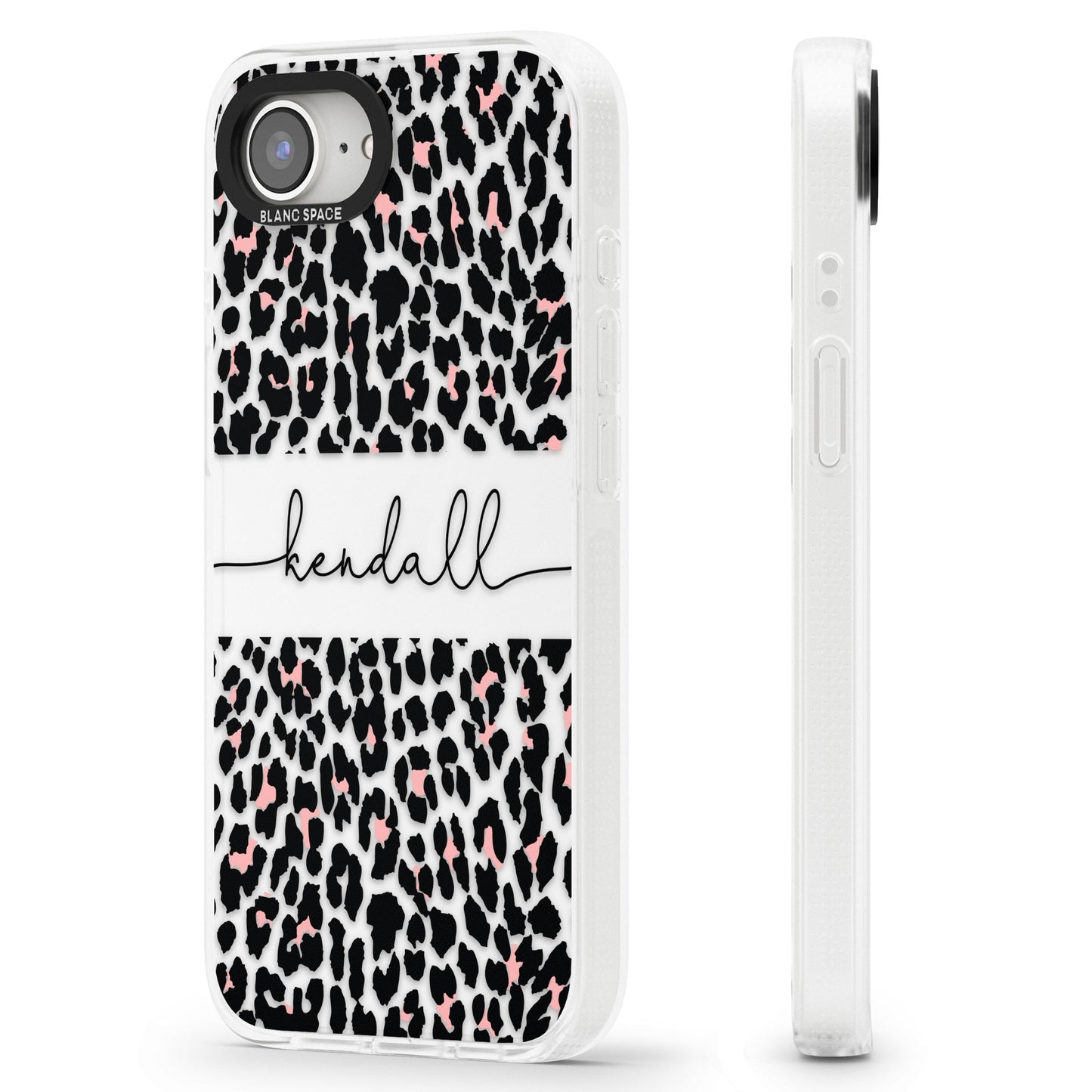 Personalised Cursive Leopard Spots