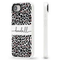 Personalised Cursive Leopard Spots