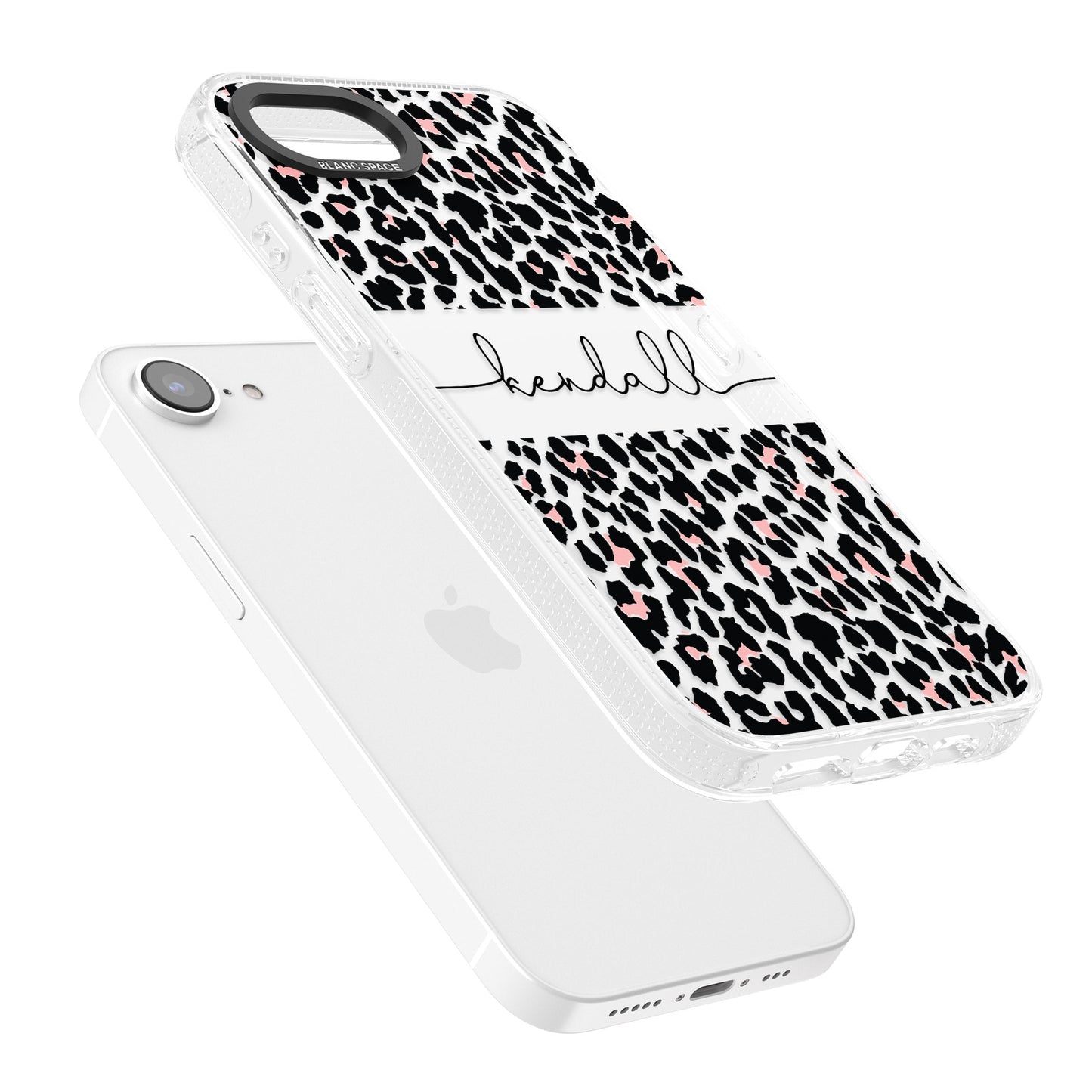 Personalised Cursive Leopard Spots