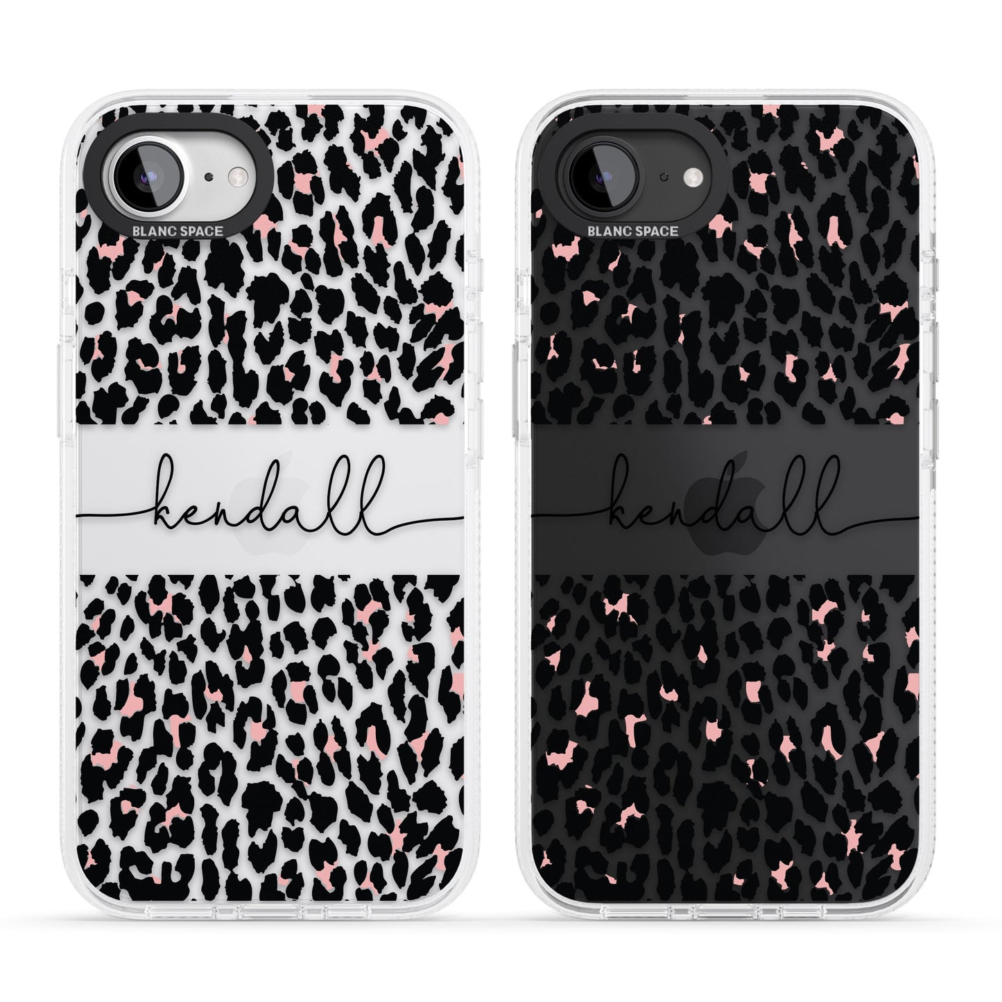 Personalised Cursive Leopard Spots
