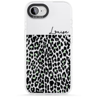Personalised Seafoam Leopard