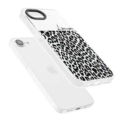 Personalised Seafoam Leopard