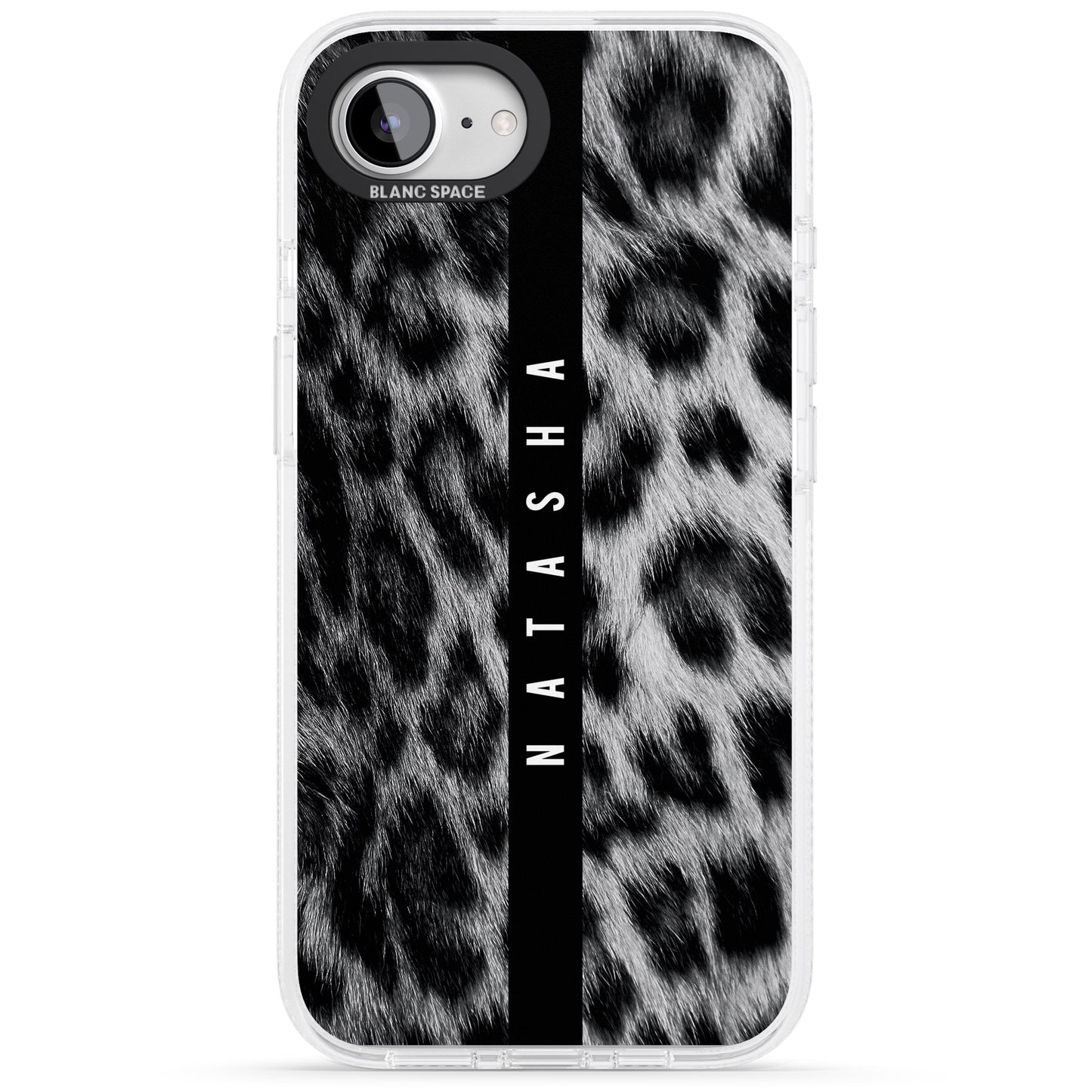 Personalised Snow Leopard Print