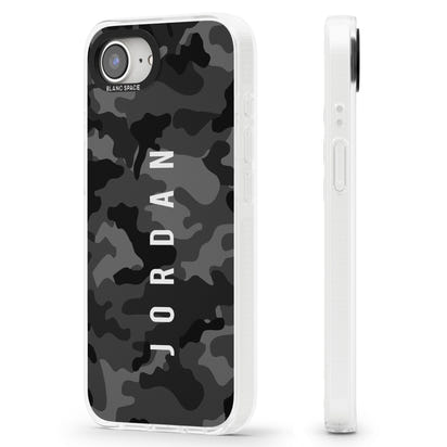 Personalised Black Camouflage Name