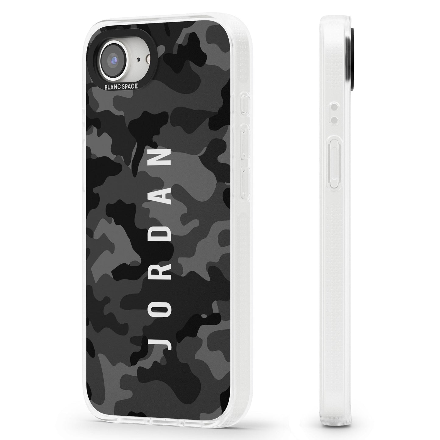 Personalised Black Camouflage Name