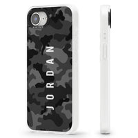 Personalised Black Camouflage Name
