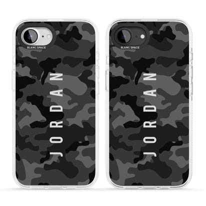 Personalised Black Camouflage Name
