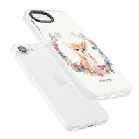 Personalised Chihuahua Floral Portrait