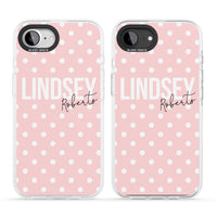 Personalised Pink Polka