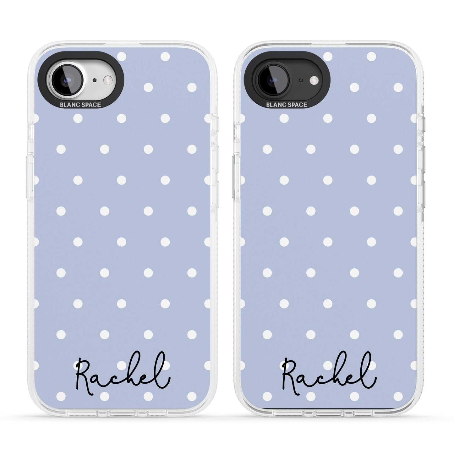 Personalised Simple Light Blue Dots