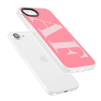 Personalised Light & Dark Pink Green Letters