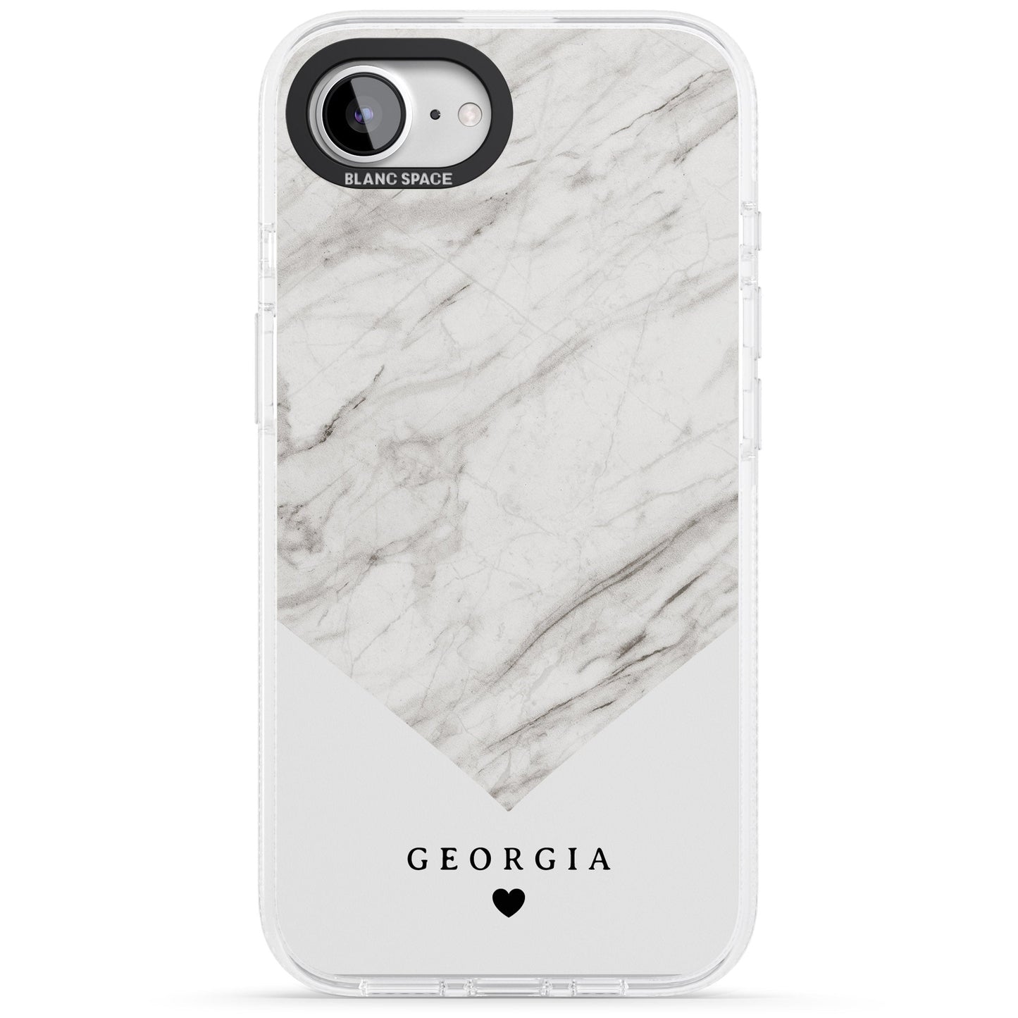 Personalised White Marble